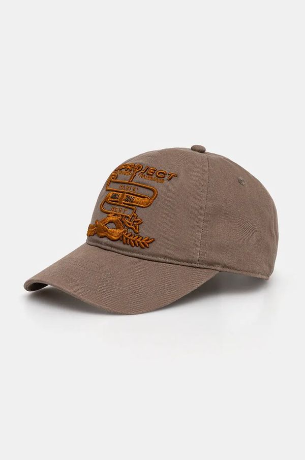 Y/Project Kapa sa šiltom Y/Project PARIS' BEST BASEBALL CAP boja: zelena, s aplikacijom, 621CA001