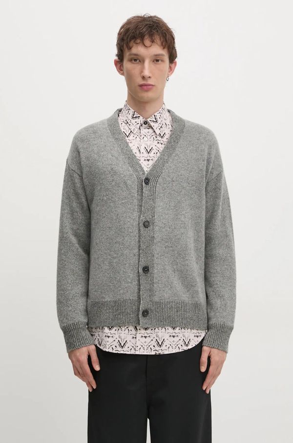 Paul Smith Kardigan Paul Smith za muškarce, boja: siva, M1R-245Z-P02584
