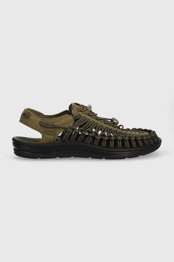 Keen Sandale Keen za muškarce, boja: zelena, 1023381-DARK.OLIV