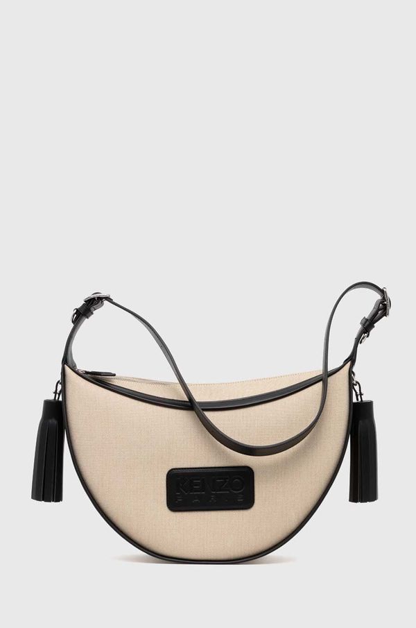 Kenzo Torba Kenzo Medium Hobo boja: bež, FD62SA235B01.99