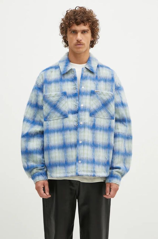 Represent Košulja-jakna Represent Textured Overshirt za prijelazno razdoblje, oversize, MLM2160.196