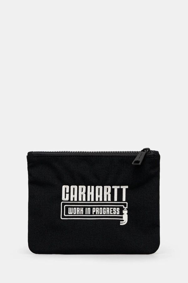 Carhartt WIP Kozmetička torbica Carhartt WIP boja: crna, I034355.89XX
