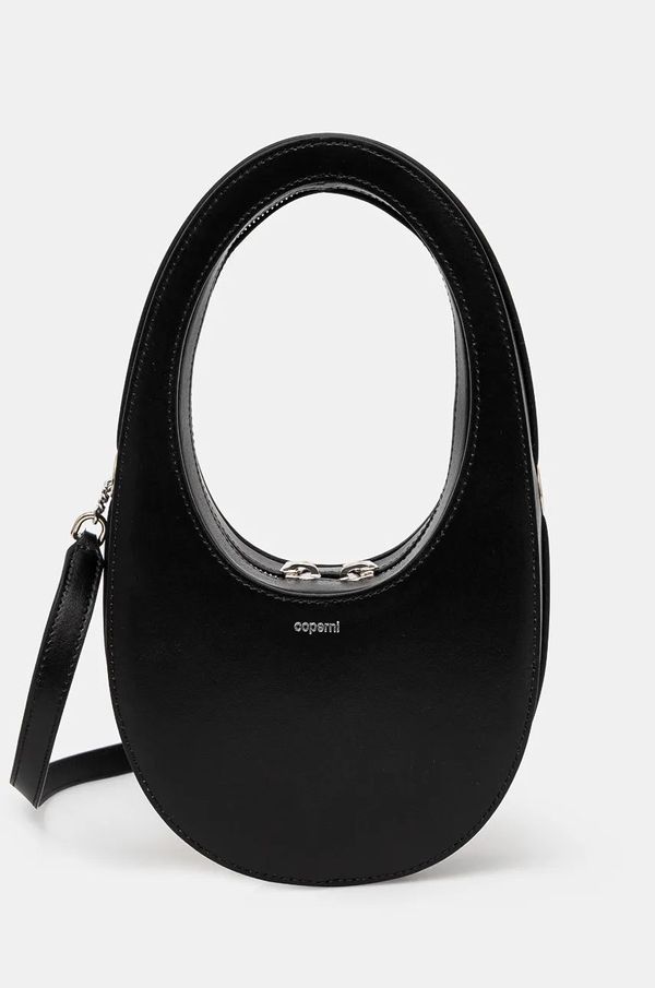 coperni Kožna torba Coperni Crossbody Mini Swipe Bag boja: crna, COPBA38BIS405