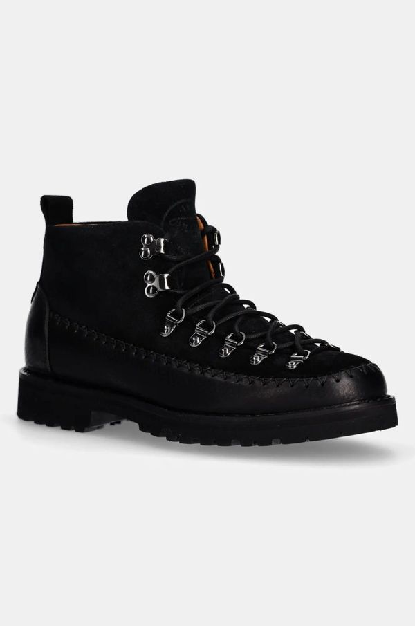 Fracap Kožne cipele Fracap Magnifico Indian za muškarce, boja: crna, MAGNIFICO.M120.INDIA.BL