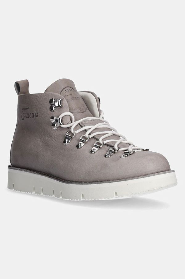 Fracap Kožne čizme Fracap Magnifico Roc za žene, boja: siva, s platformom, MAGNIFICO.M120.ROC.ARG