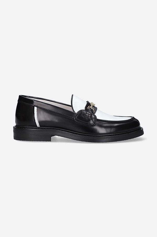 Filling Pieces Kožne mokasinke Filling Pieces Loafer Polido boja: crna, ravni potplat, 44233192024