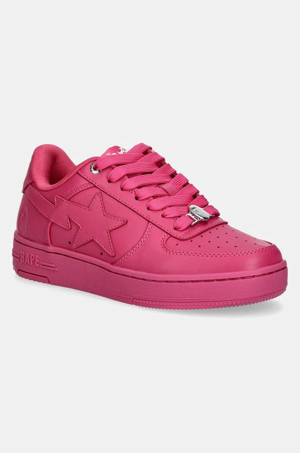 A Bathing Ape Kožne tenisice A Bathing Ape Bape Sta #52 L boja: ružičasta, 1K80291352