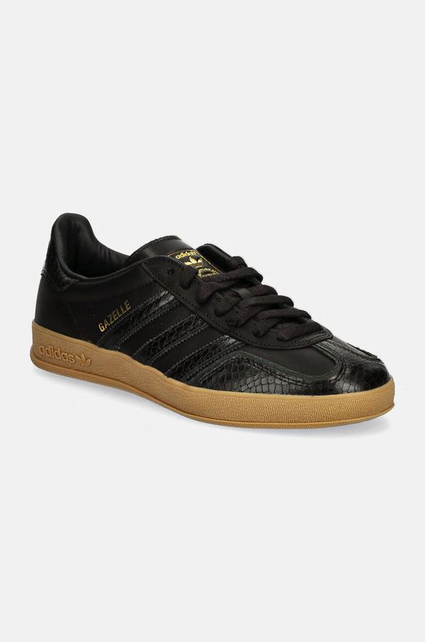 adidas Originals Kožne tenisice adidas Originals Gazelle Indoor boja: crna, IF1978