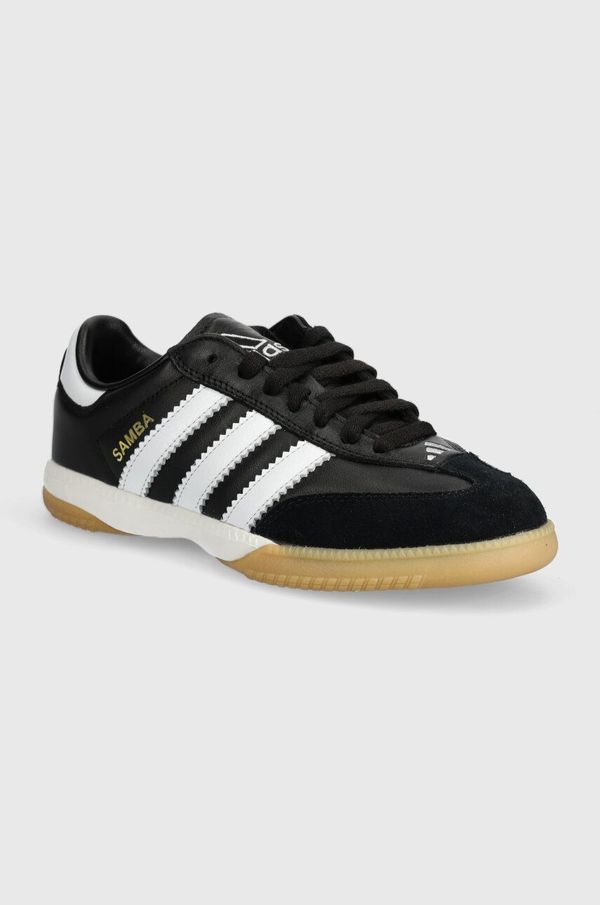 adidas Originals Kožne tenisice adidas Originals Samba MN boja: crna, IF1952