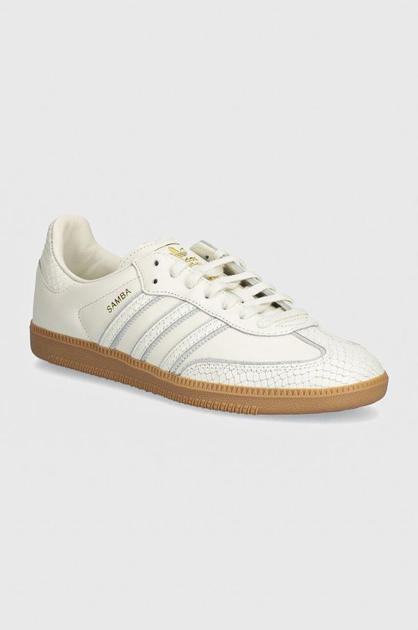 adidas Originals Kožne tenisice adidas Originals Samba OG boja: bijela, IF1985