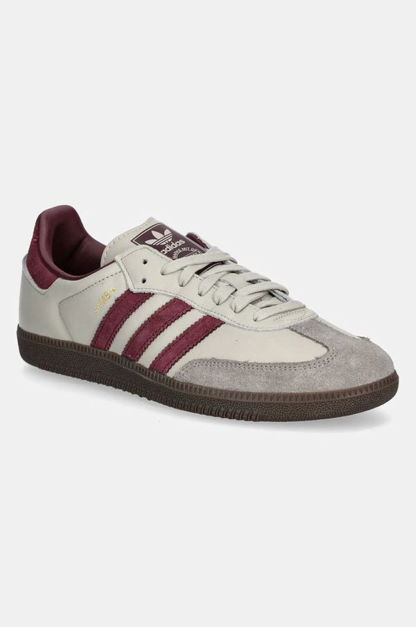 adidas Originals Kožne tenisice adidas Originals Samba OG boja: siva, ID1482
