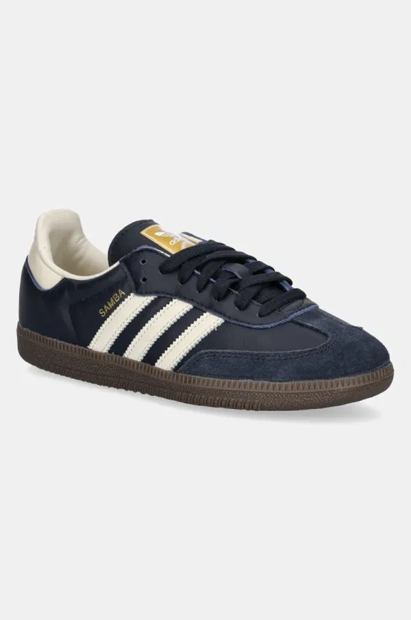 adidas Originals Kožne tenisice adidas Originals Samba OG boja: tamno plava, ID2056