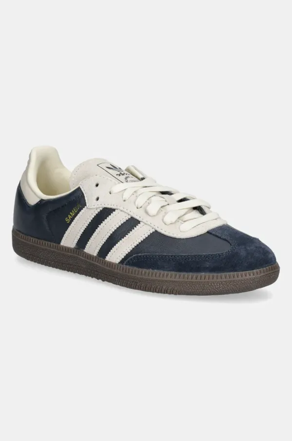 adidas Originals Kožne tenisice adidas Originals Samba OG boja: tamno plava, JI3217