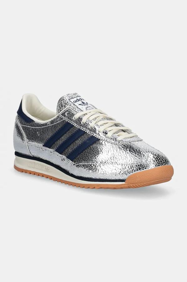adidas Originals Kožne tenisice adidas Originals Sl 72 OG W boja: srebrna, JH8654