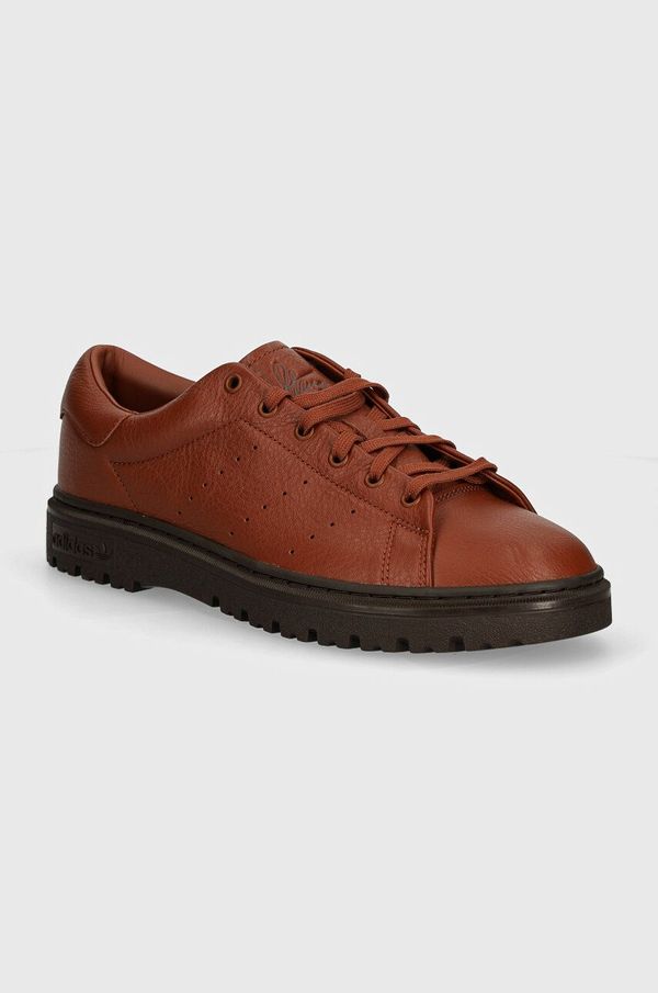 adidas Originals Kožne tenisice adidas Originals Stan Smith Freizeit boja: smeđa, ID1385