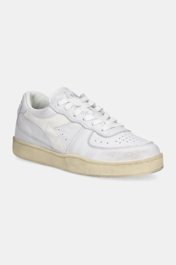 Diadora Kožne tenisice Diadora Mi Basket Low Used boja: bijela, 201.181233.C0657