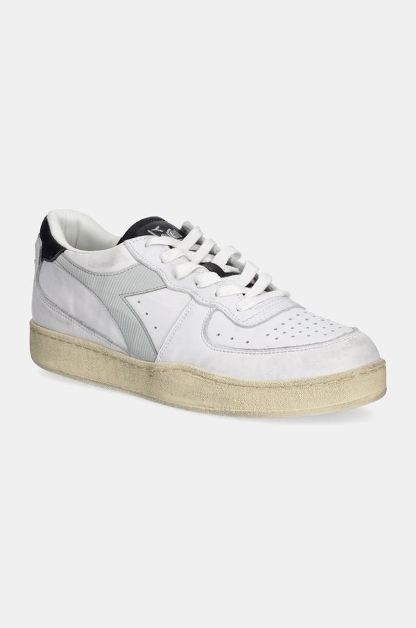 Diadora Kožne tenisice Diadora Mi Basket Low Used boja: bijela, 201.181233.C9304