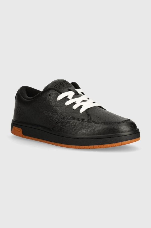 Kenzo Kožne tenisice Kenzo Dome Low Top Sneakers boja: crna, FD65SN061L53.99