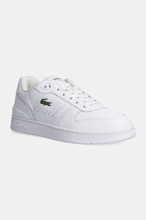 Lacoste Kožne tenisice Lacoste T-Clip Set boja: bijela, 48SMA0031