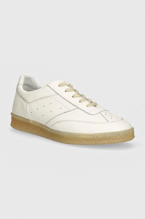 MM6 Maison Margiela Kožne tenisice MM6 Maison Margiela boja: bijela, SH1WS0003.P7016
