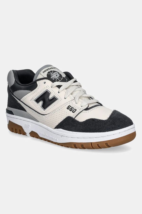 New Balance Kožne tenisice New Balance 550 boja: siva, BBW550HJ