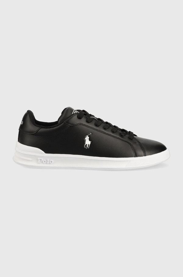 Polo Ralph Lauren Kožne tenisice Polo Ralph Lauren Hrt Ct Ii boja: crna