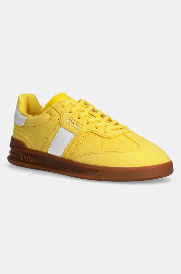 Polo Ralph Lauren Kožne tenisice Polo Ralph Lauren HTR Aera boja: žuta, 804956688
