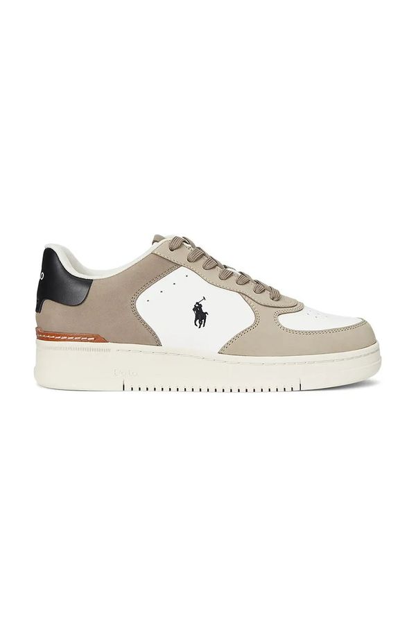Polo Ralph Lauren Kožne tenisice Polo Ralph Lauren Masters Crt boja: bež, 809955690004