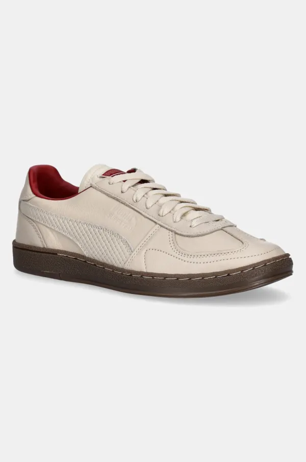 Puma Kožne tenisice Puma Super Team Palais Artisan za muškarce, boja: bež, 400374
