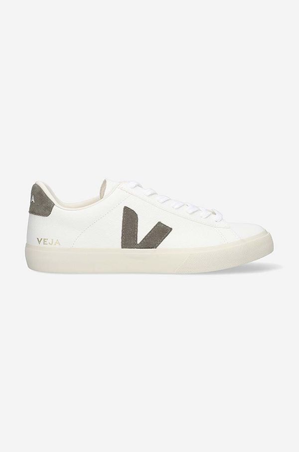 Veja Kožne tenisice Veja Campo Chromefree boja: bijela, CP052347-WHITE