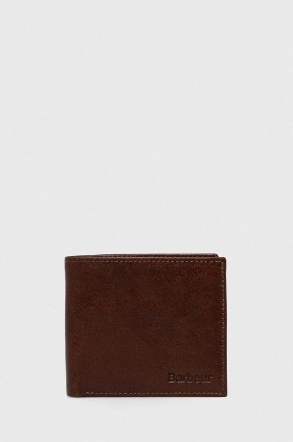 Barbour Kožni novčanik Barbour za muškarce, boja: smeđa
