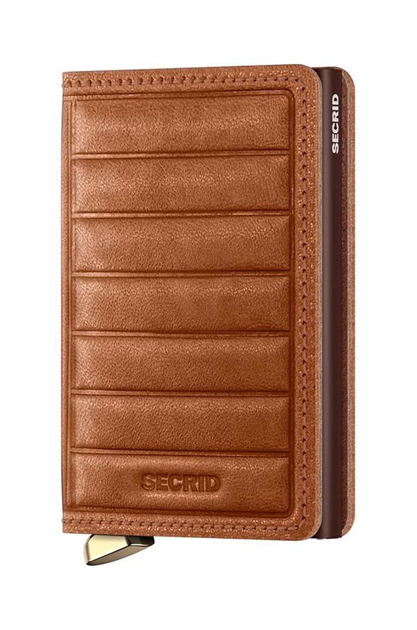 Secrid Kožni novčanik Secrid boja: smeđa, SEl-Cognac