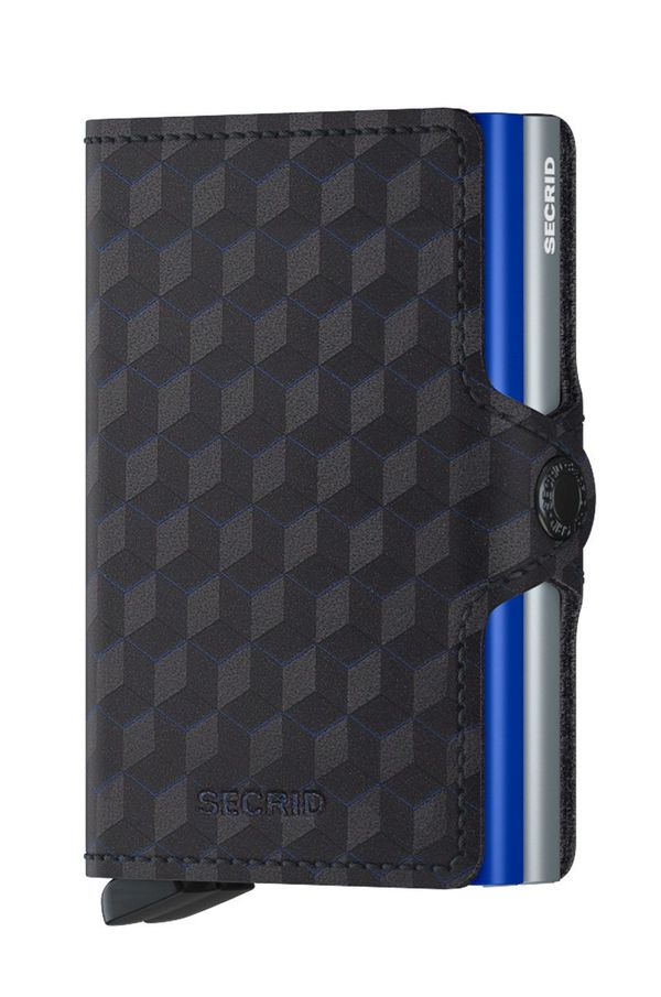 Secrid Kožni novčanik Secrid za muškarce, boja: crna, TOp.Titanium.Blue-TITAN.BLU