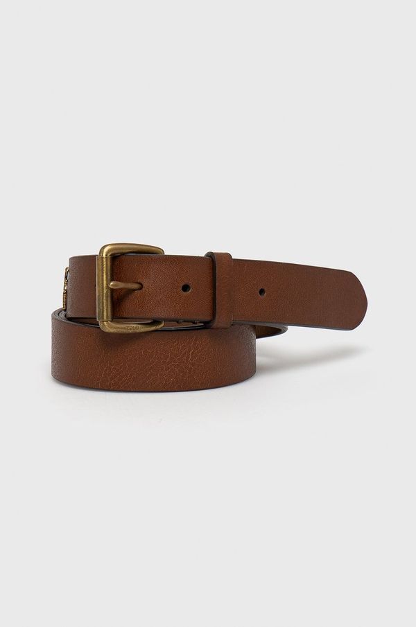 Polo Ralph Lauren Kožni remen Polo Ralph Lauren za muškarce, boja: smeđa, 405826042002
