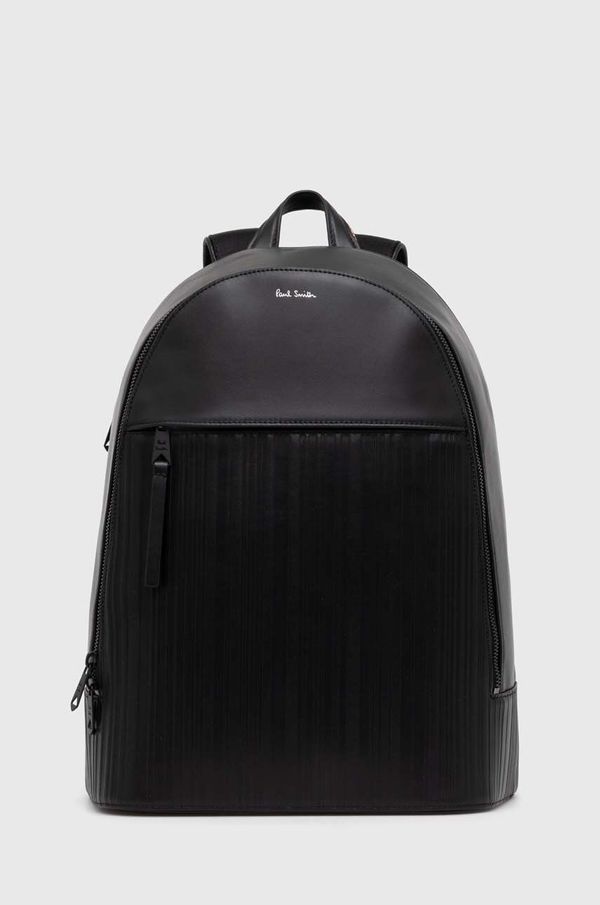 Paul Smith Kožni ruksak Paul Smith boja: crna, veliki, bez uzorka, M1A-7586-AEMBST