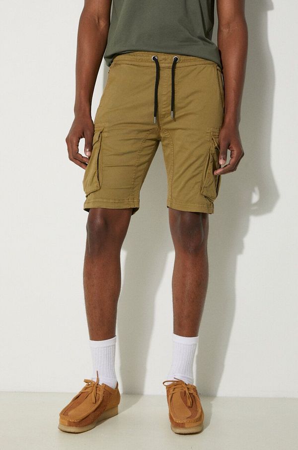Alpha Industries Kratke hlače Alpha Industries za muškarce, boja: zelena, 106251.11-green