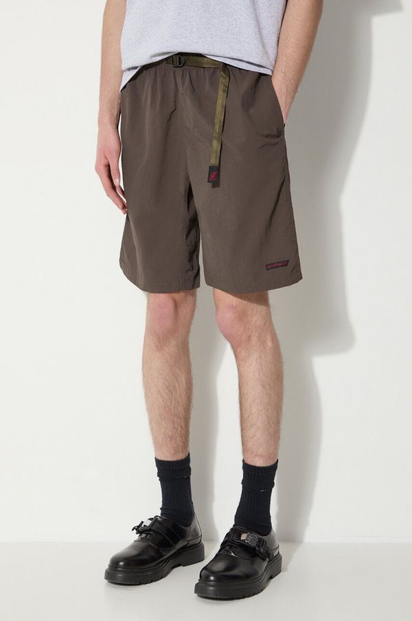 Gramicci Kratke hlače Gramicci Nylon Packable G-Short za muškarce, boja: smeđa, G4SM.P146
