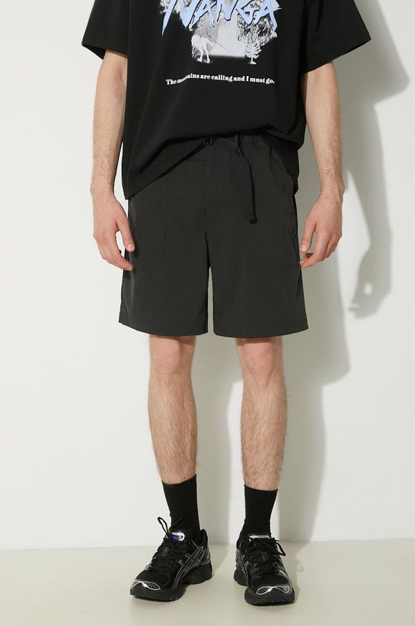 Nanga Kratke hlače Nanga Hinoc Ripstop Field Shorts za muškarce, boja: crna, NW2421.1I208.A