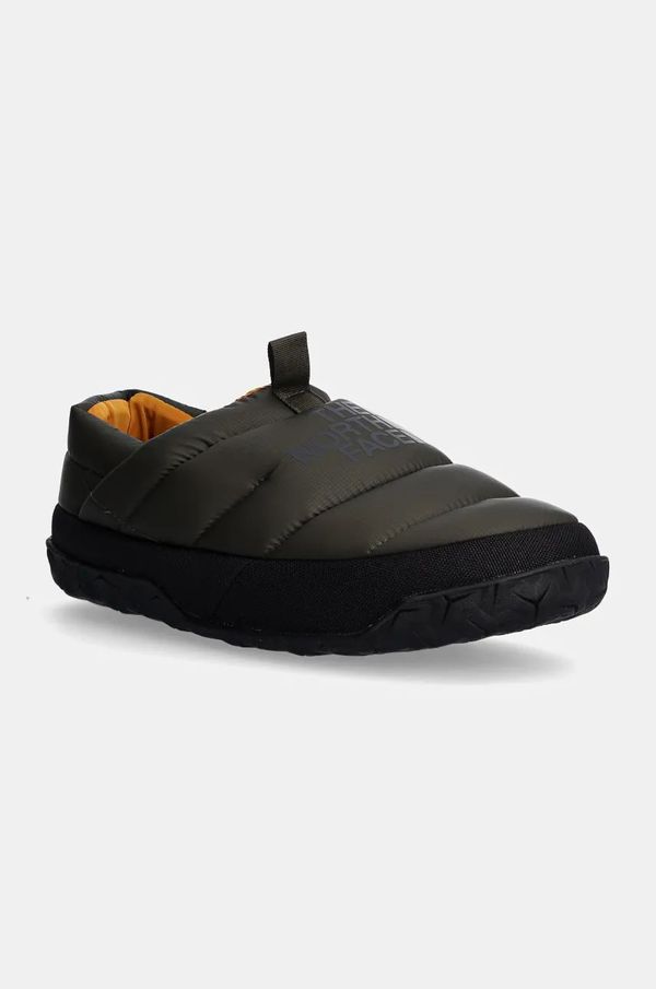 The North Face Kućne papuče The North Face Nuptse Mule boja: zelena, NF0A5G2FBQW1