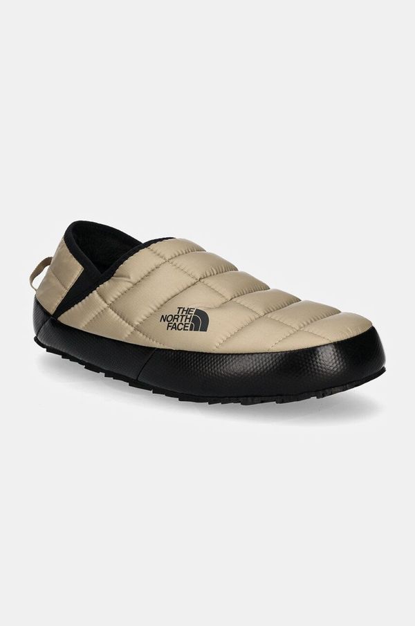 The North Face Kućne papuče The North Face Thermoball Traction Mule V boja: bež, NF0A3UZNVJU1