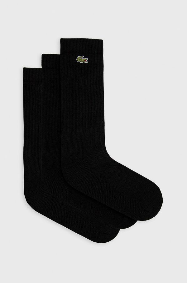 Lacoste Čarape Lacoste za muškarce, boja: crna, RA4182-8VM