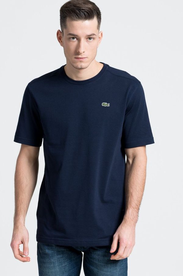 Lacoste Majica kratkih rukava Lacoste za muškarce, boja: tamno plava, bez uzorka
