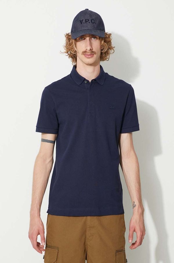 Lacoste Polo majica Lacoste T-shirt PH5522 166 za muškarce, boja: tamno plava, glatki model