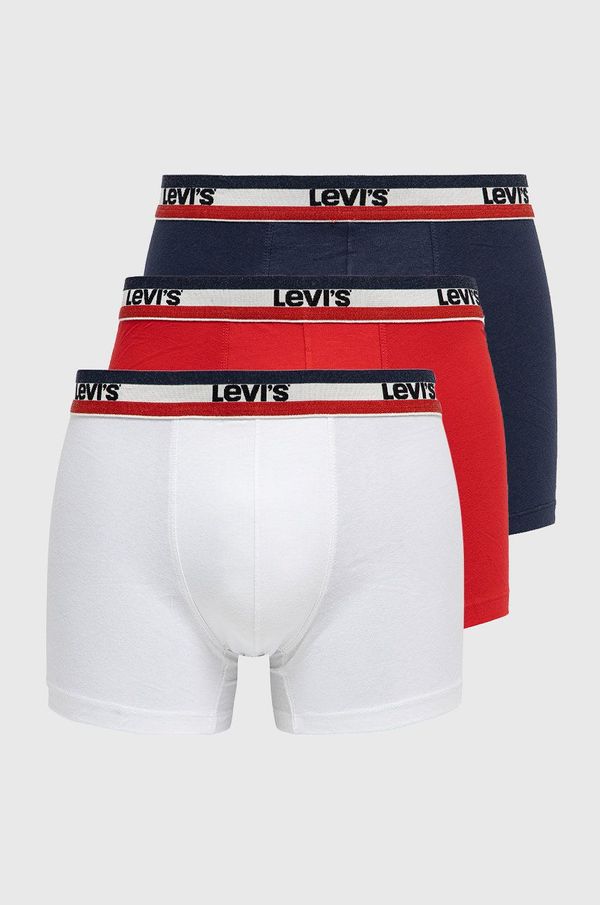 Levi's Bokserice Levi's za muškarce, boja: bijela, 37149.0543-whitebluer