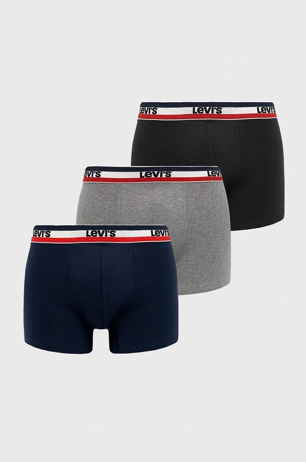 Levi's Bokserice Levi's za muškarce, boja: crna, 37149.0544-blackgreym