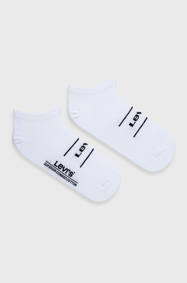 Levi's Čarape Levi's boja: bijela, 37157.0641-white