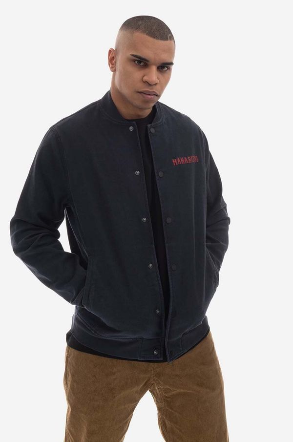 Maharishi Bomber jakna Maharishi za muškarce, boja: crna, za prijelazno razdoblje, 4023.BLACK-BLACK