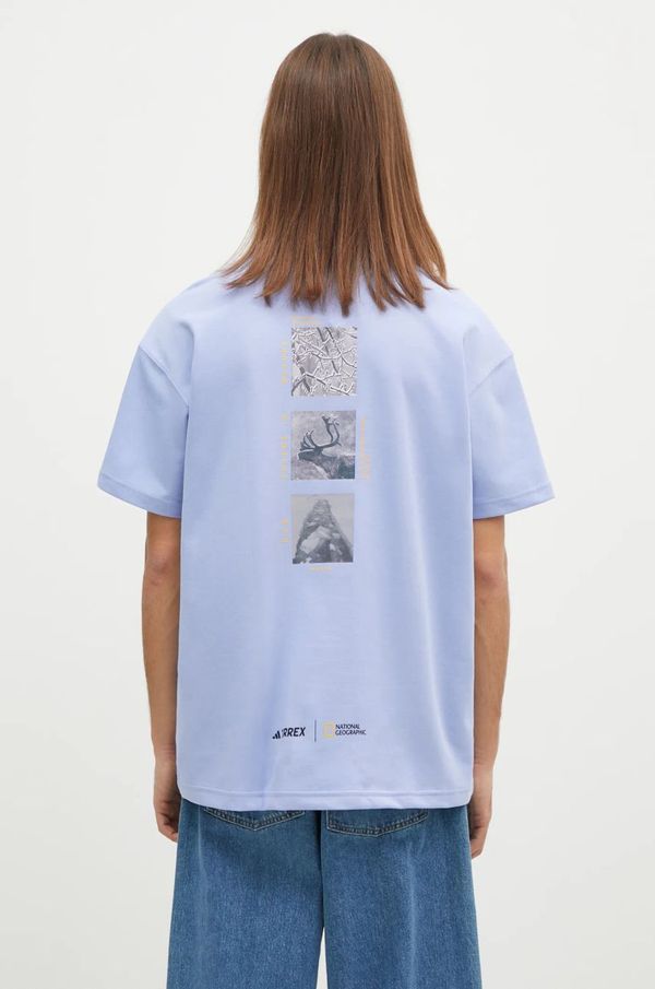 adidas Majica kratkih rukava adidas Nattional Geographic Unitefit GFX za muškarce, s tiskom, IX5615