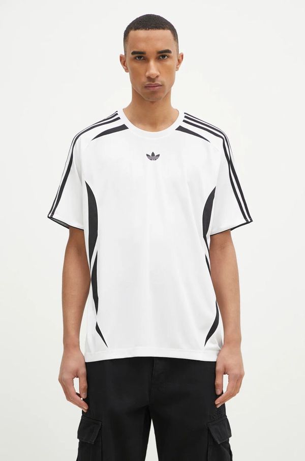 adidas Originals Majica kratkih rukava adidas Originals TEAMGEIST TEE za muškarce, boja: bijela, s aplikacijom, JP1113