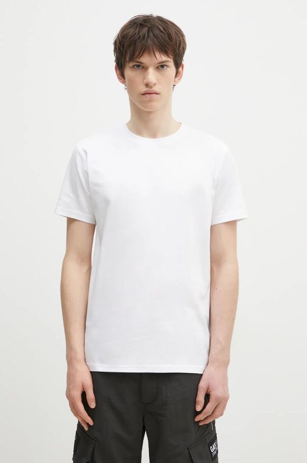 Norse Projects Majica kratkih rukava Norse Projects za muškarce, boja: bijela, bez uzorka